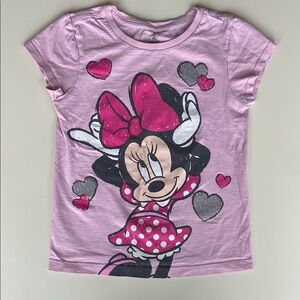 Vintage Disney Pink Minnie Mouse Short Sleeve Tee